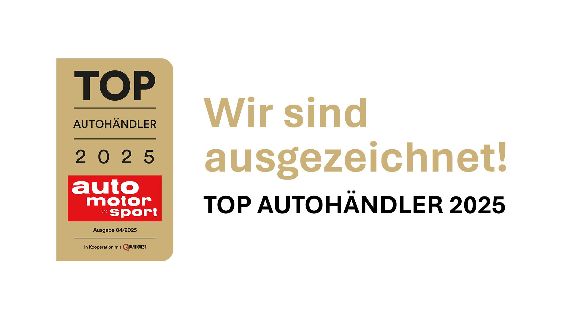 Auszeichnung Auto Motor Sport VTG Musli Bremerhaven